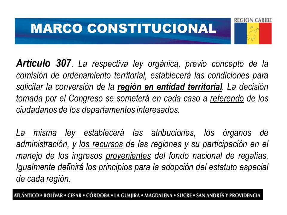 MARCO CONSTITUCIONAL