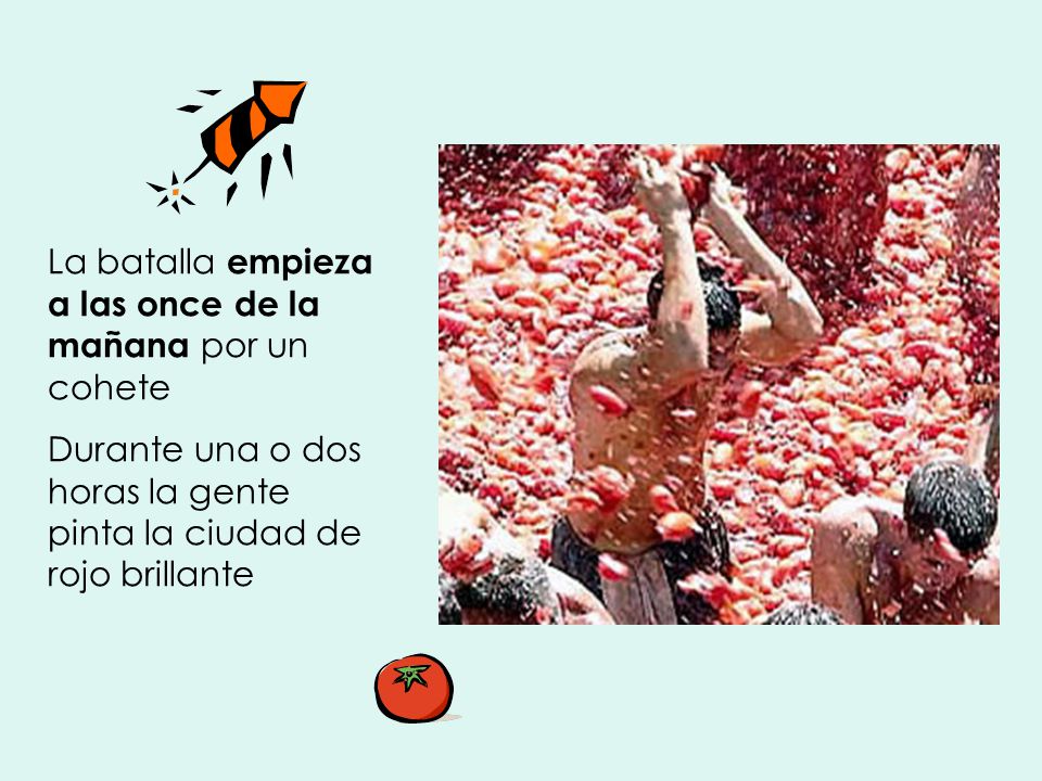 La batalla empieza a las once de la mañana por un cohete