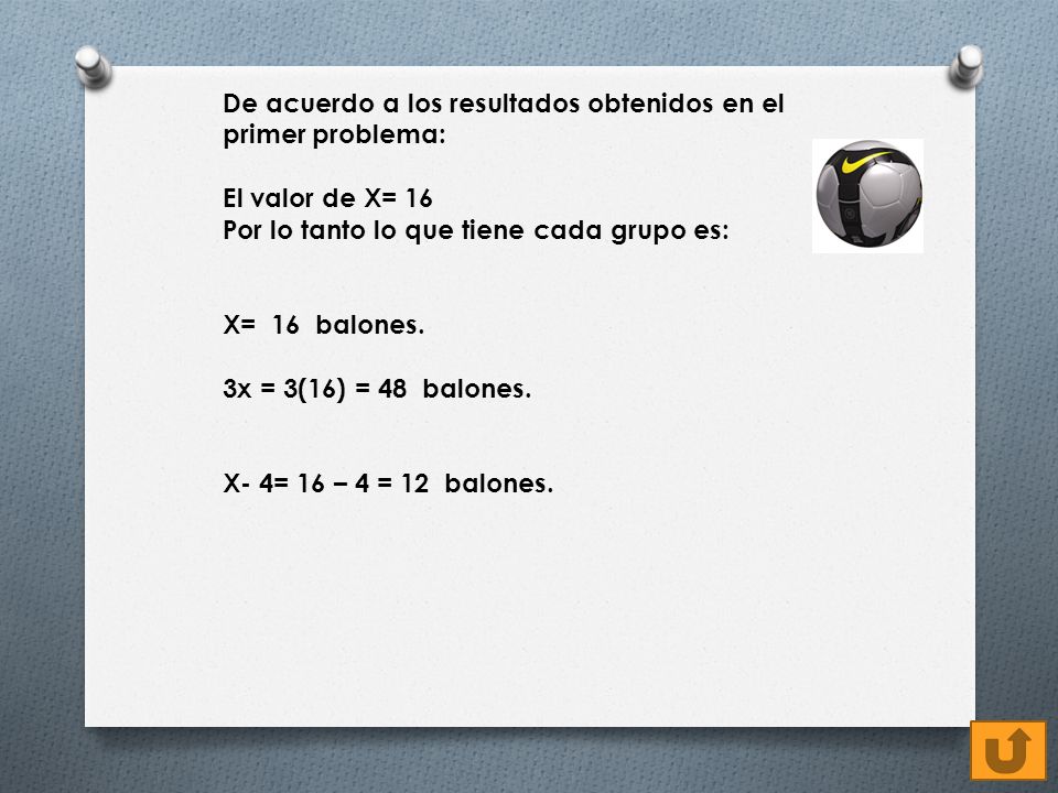 De acuerdo a los resultados obtenidos en el primer problema: