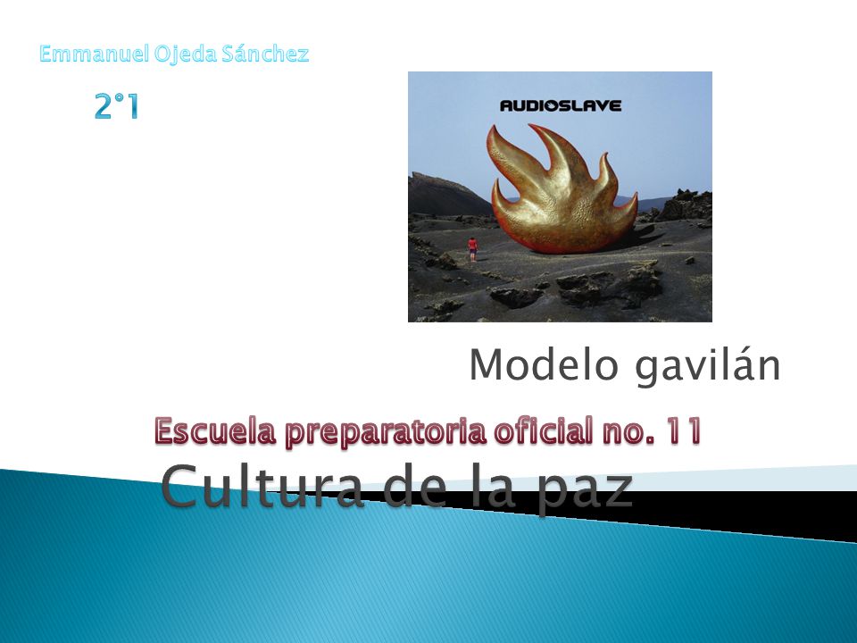 Cultura de la paz 2°1 Escuela preparatoria oficial no. 11