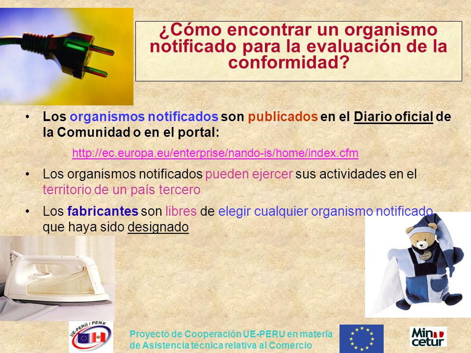 ¿Cómo encontrar un organismo notificado para la evaluación de la conformidad