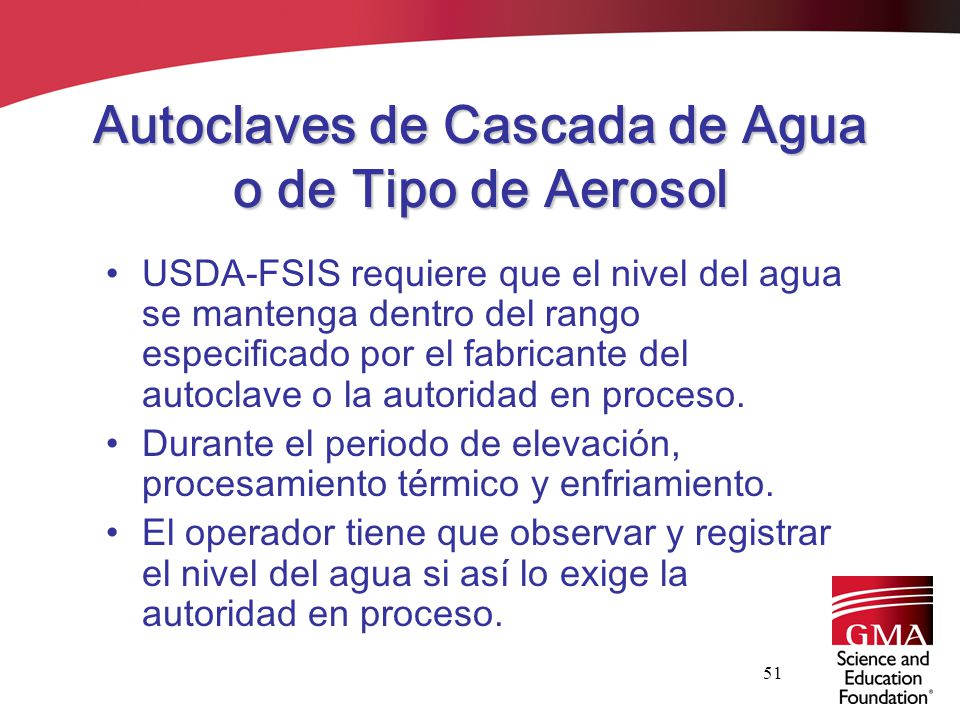 Autoclaves de Cascada de Agua o de Tipo de Aerosol