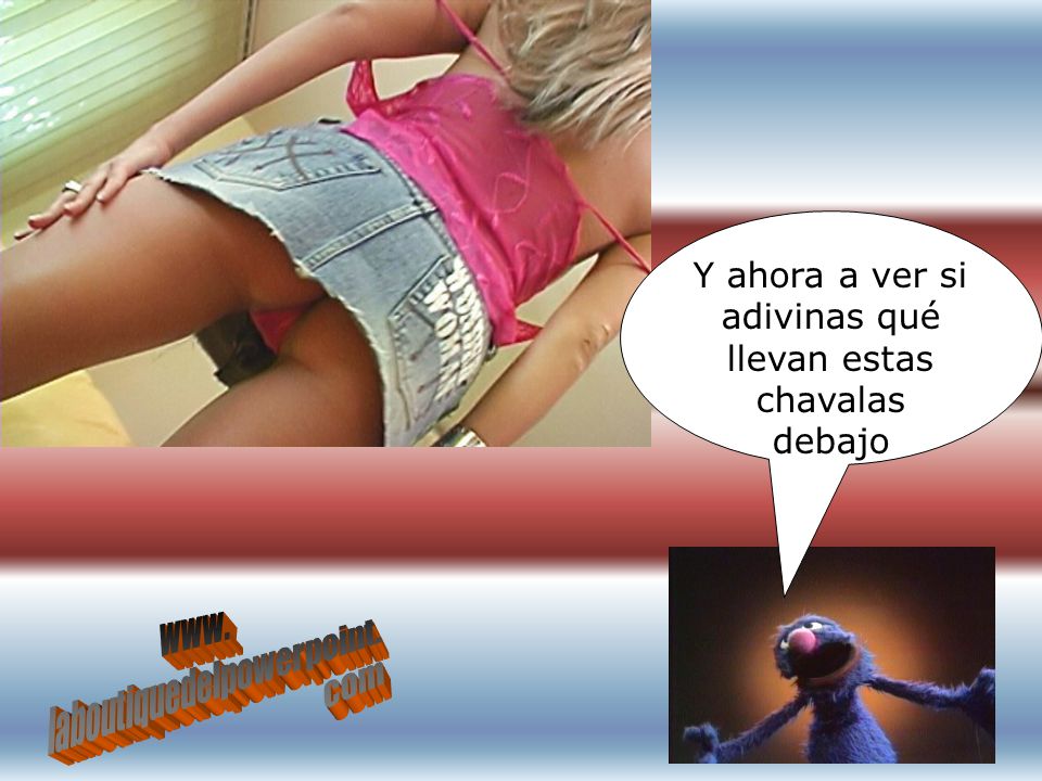 Y ahora a ver si adivinas qué llevan estas chavalas debajo
