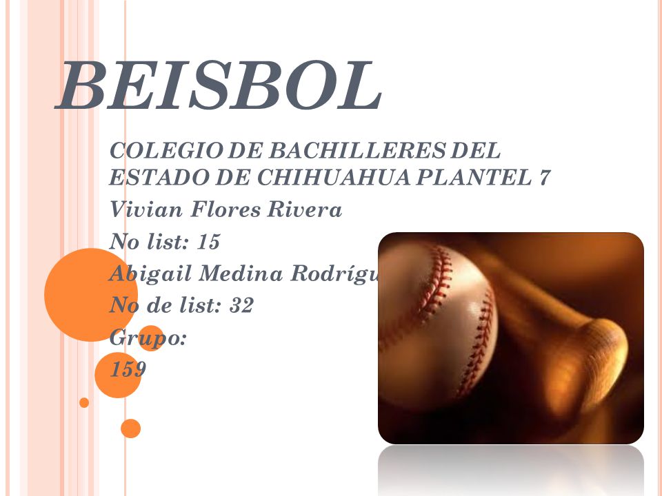 BEISBOL COLEGIO DE BACHILLERES DEL ESTADO DE CHIHUAHUA PLANTEL 7