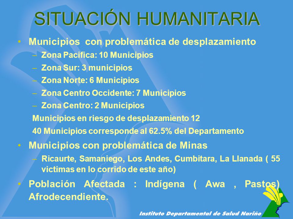 SITUACIÓN HUMANITARIA