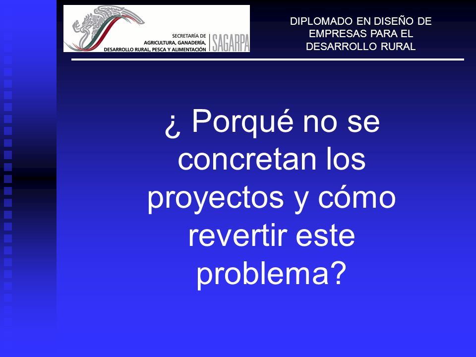 ¿ Porqué no se concretan los proyectos y cómo revertir este problema