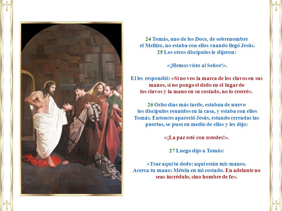 24 Tomás, uno de los Doce, de sobrenombre
