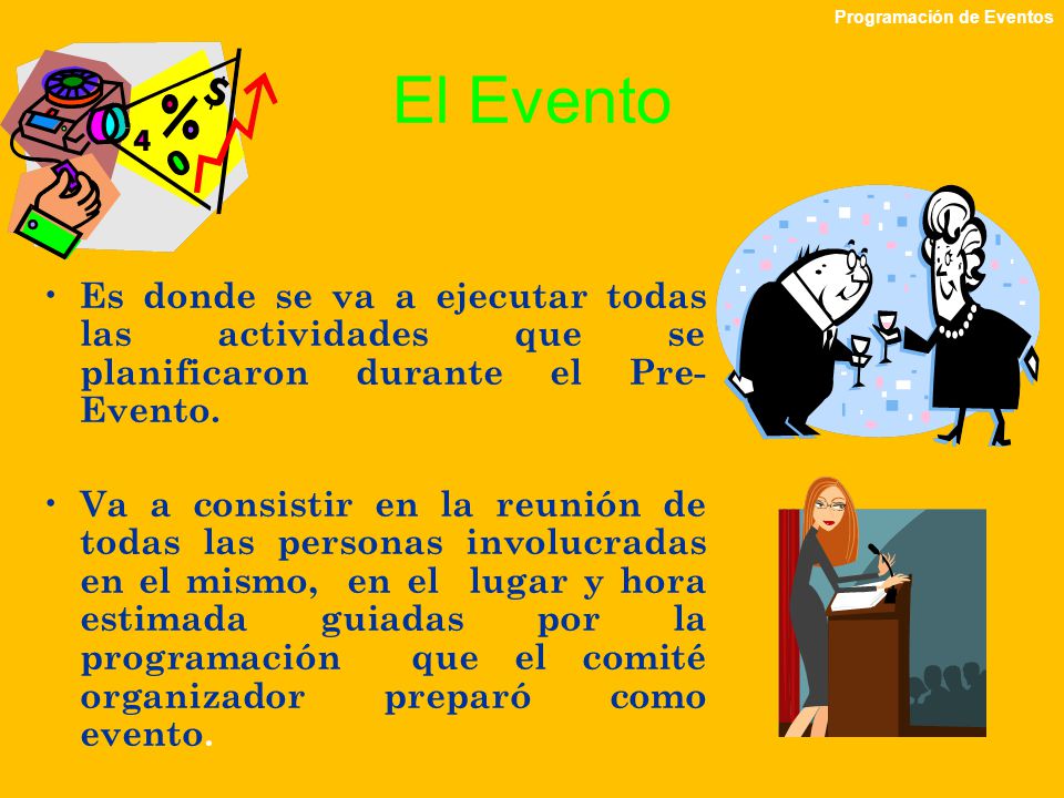 Programación de Eventos