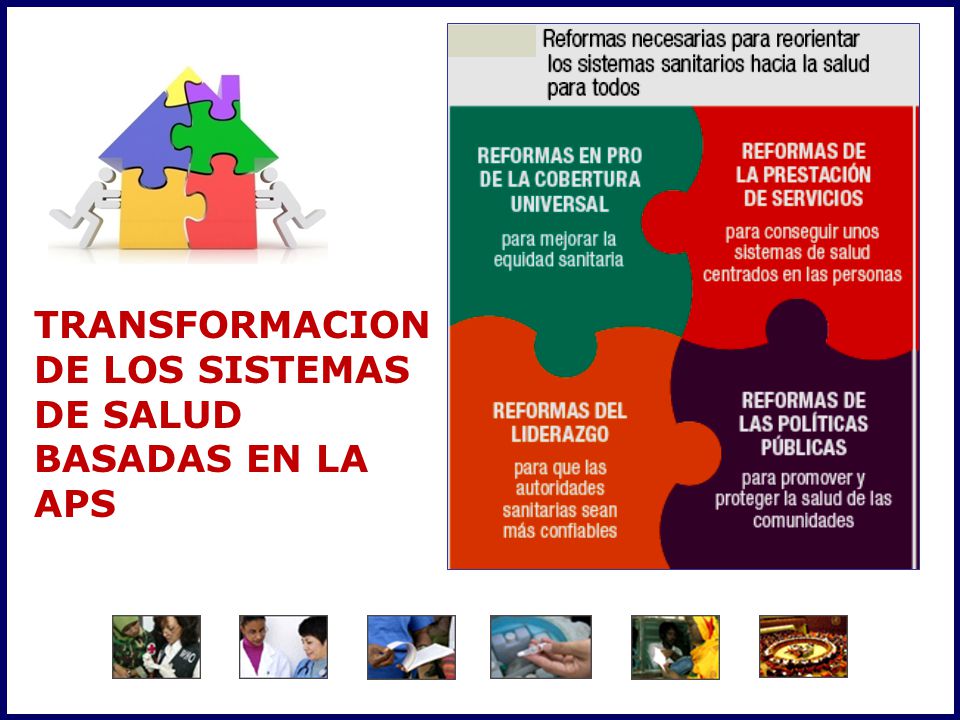 TRANSFORMACION DE LOS SISTEMAS DE SALUD BASADAS EN LA APS