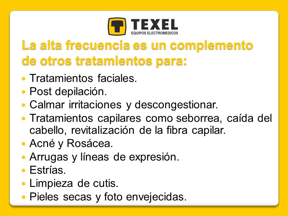 La alta frecuencia es un complemento de otros tratamientos para: