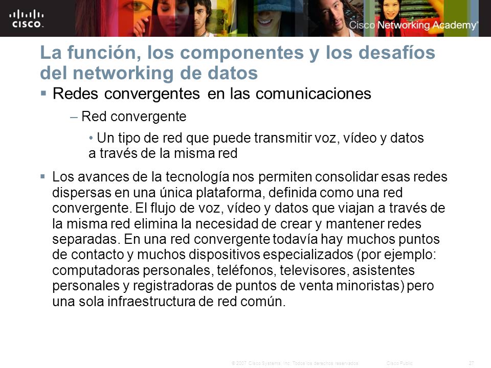 La función, los componentes y los desafíos del networking de datos