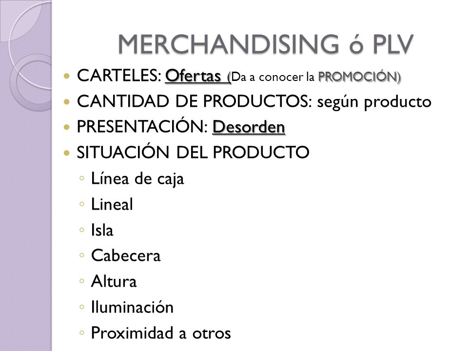 MERCHANDISING ó PLV CARTELES: Ofertas (Da a conocer la PROMOCIÓN)