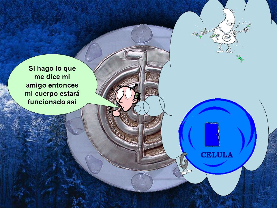Si hago lo que me dice mi amigo entonces mi cuerpo estará funcionado así