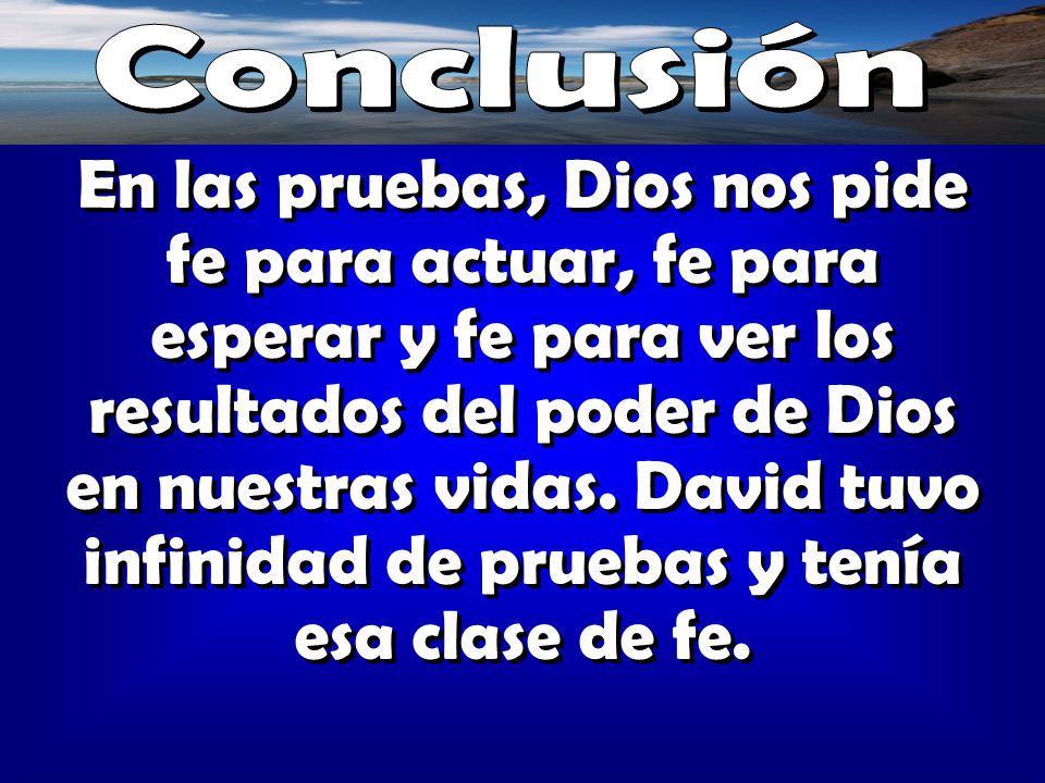 Conclusión