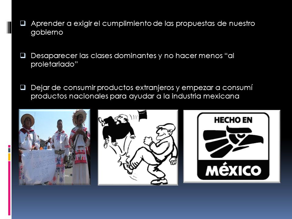 Aprender a exigir el cumplimiento de las propuestas de nuestro gobierno
