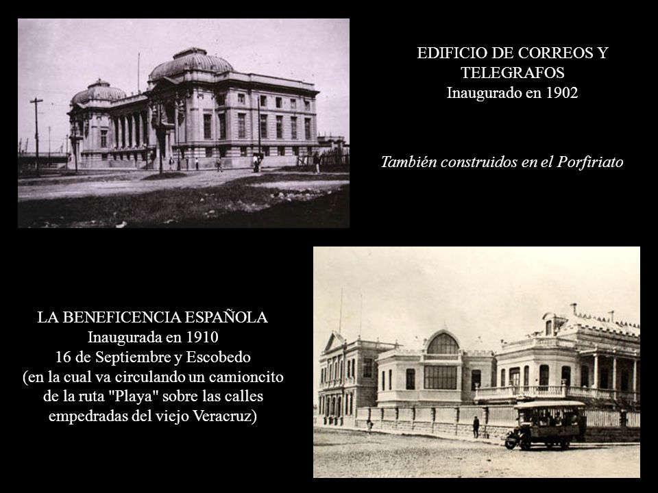 EDIFICIO DE CORREOS Y TELEGRAFOS Inaugurado en 1902