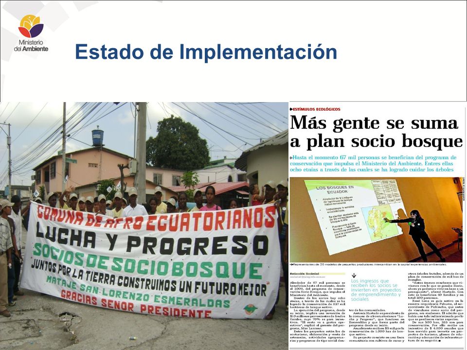 Estado de Implementación
