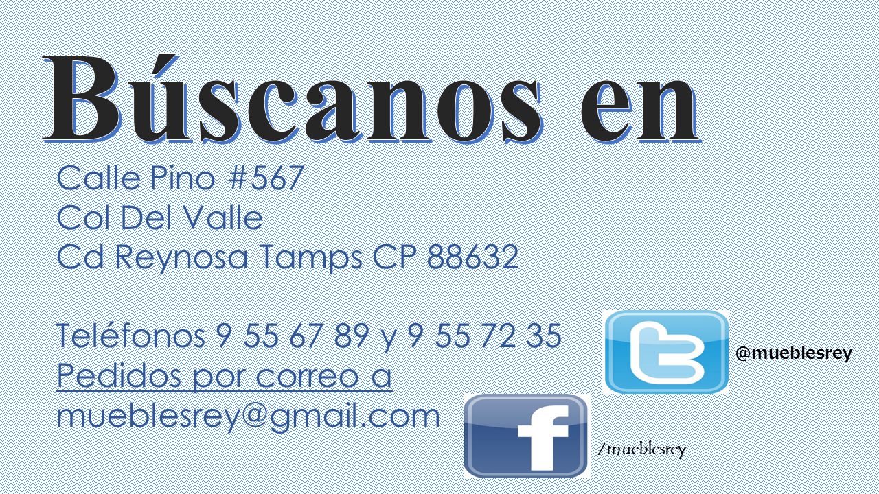 Búscanos en Calle Pino #567 Col Del Valle Cd Reynosa Tamps CP 88632