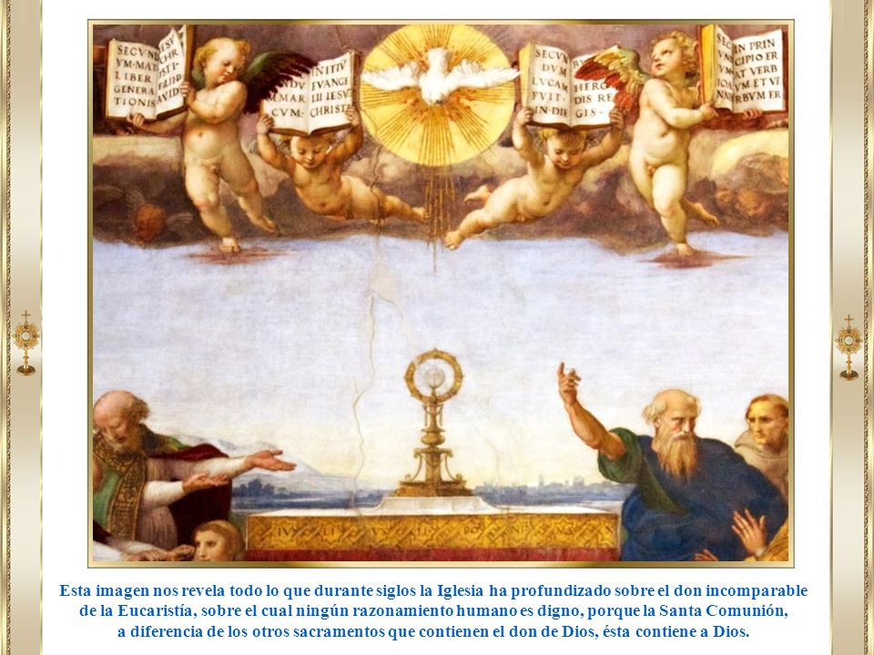 Esta imagen nos revela todo lo que durante siglos la Iglesia ha profundizado sobre el don incomparable