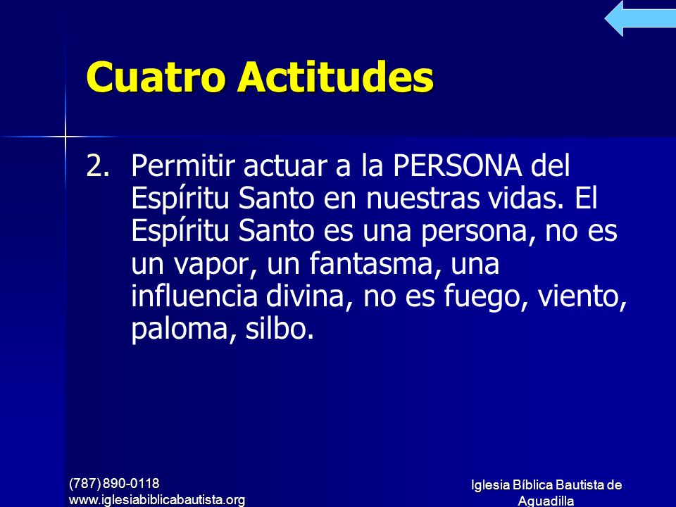 Cuatro Actitudes