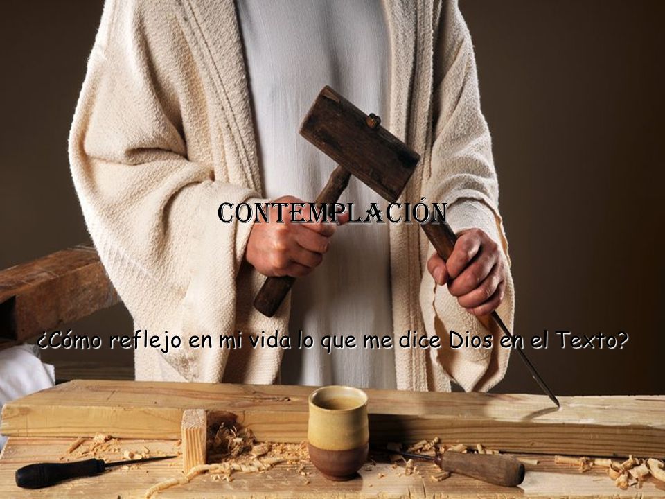 ¿Cómo reflejo en mi vida lo que me dice Dios en el Texto