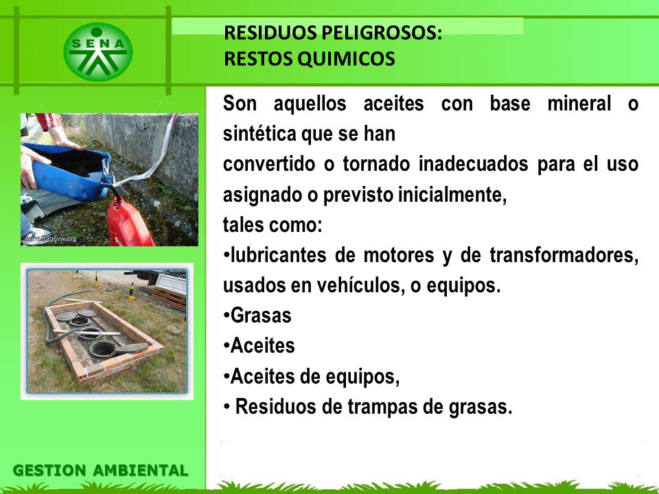 Son aquellos aceites con base mineral o sintética que se han
