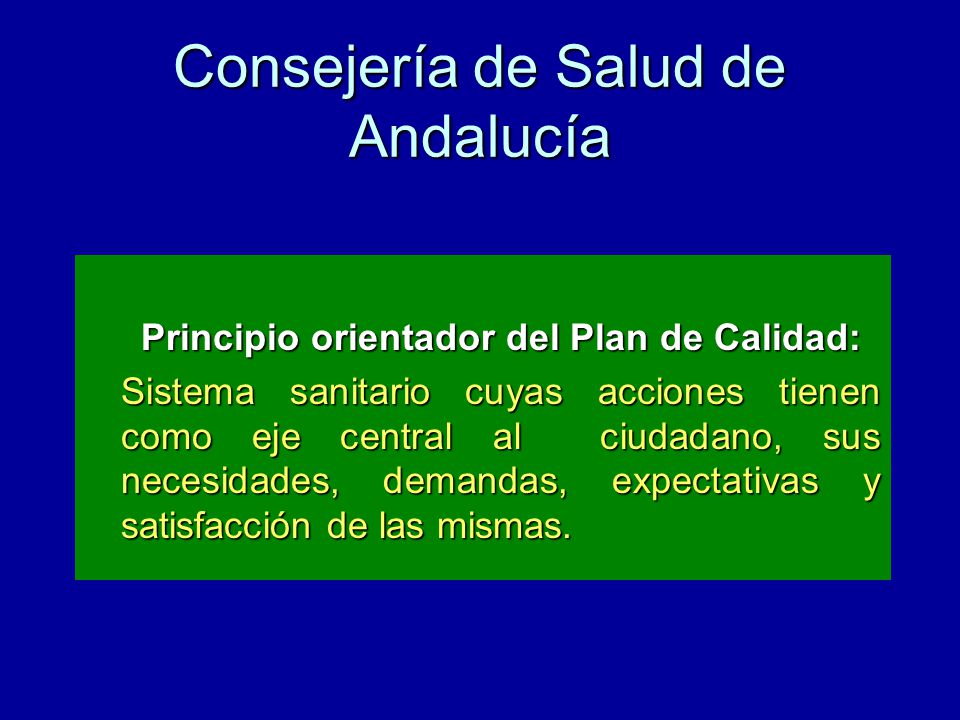 Consejería de Salud de Andalucía