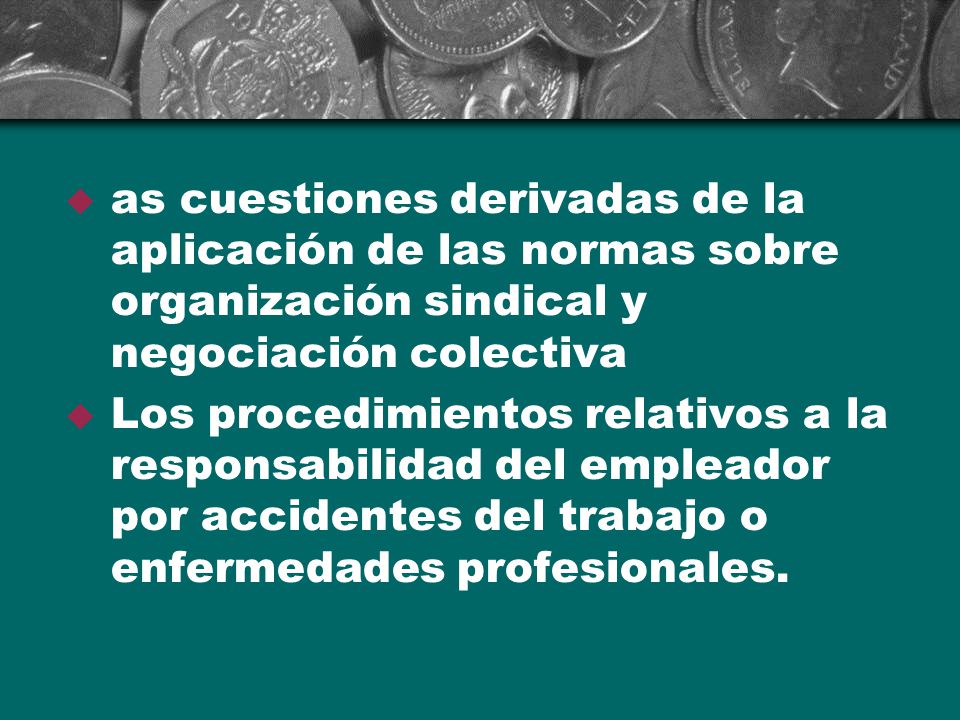 as cuestiones derivadas de la aplicación de las normas sobre organización sindical y negociación colectiva