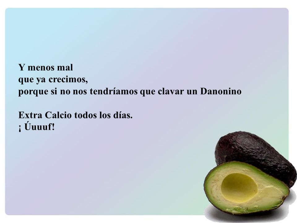 Y menos mal que ya crecimos, porque si no nos tendríamos que clavar un Danonino. Extra Calcio todos los días.