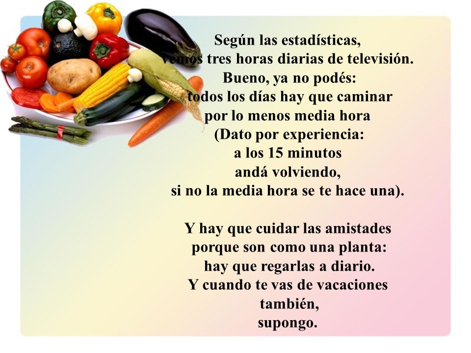 Según las estadísticas, vemos tres horas diarias de televisión.