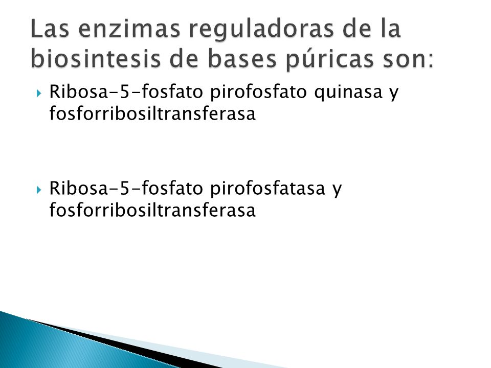 Las enzimas reguladoras de la biosintesis de bases púricas son: