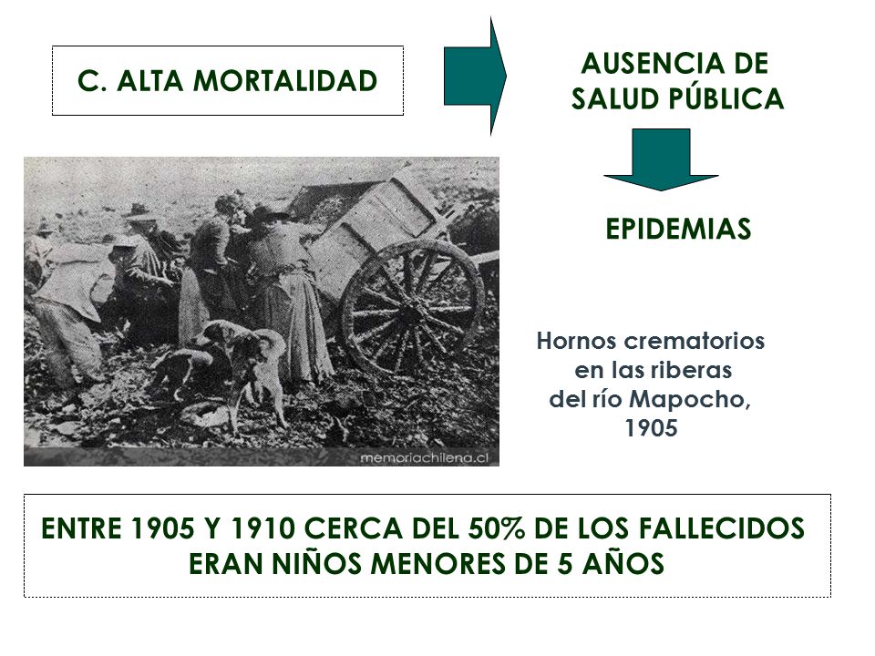 ENTRE 1905 Y 1910 CERCA DEL 50% DE LOS FALLECIDOS