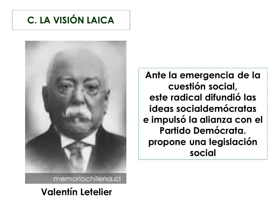 Ante la emergencia de la cuestión social, este radical difundió las