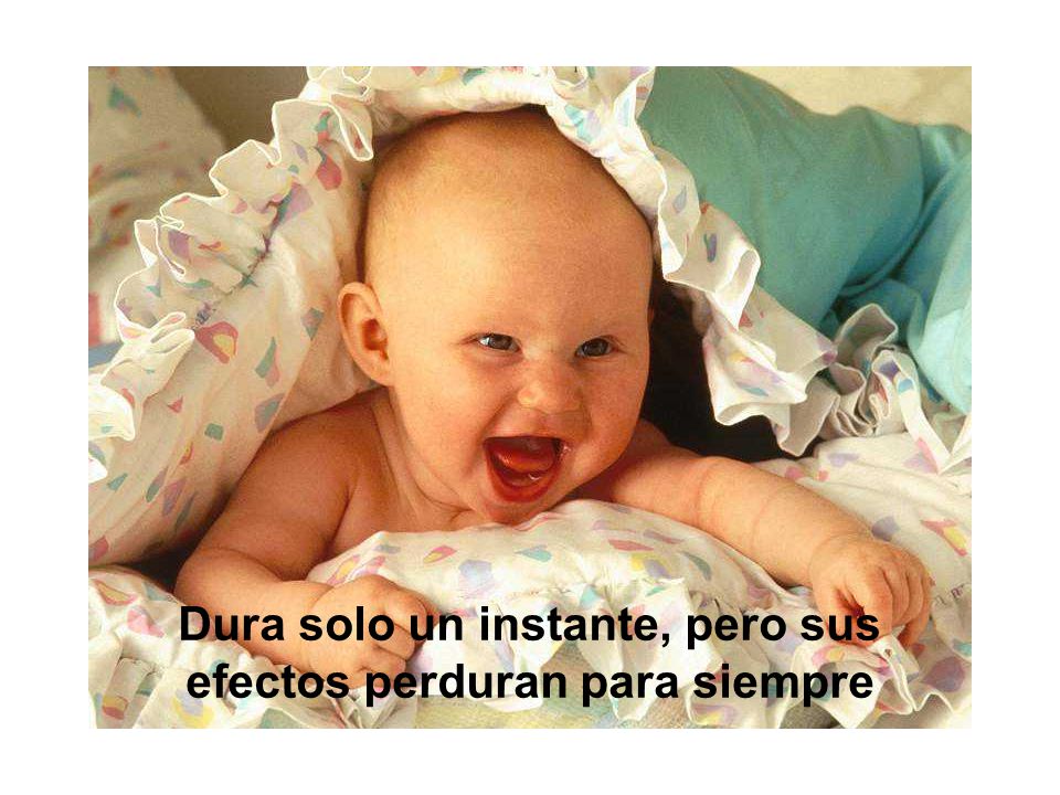 Dura solo un instante, pero sus efectos perduran para siempre