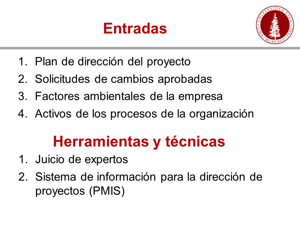 Herramientas y técnicas