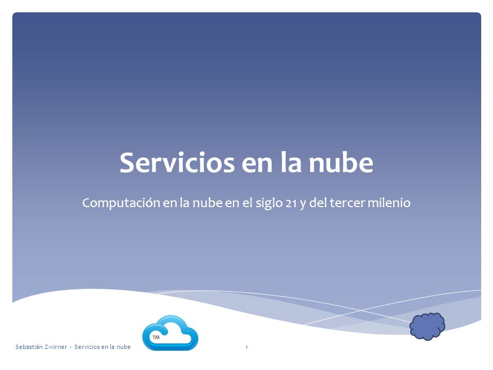 Computación en la nube en el siglo 21 y del tercer milenio