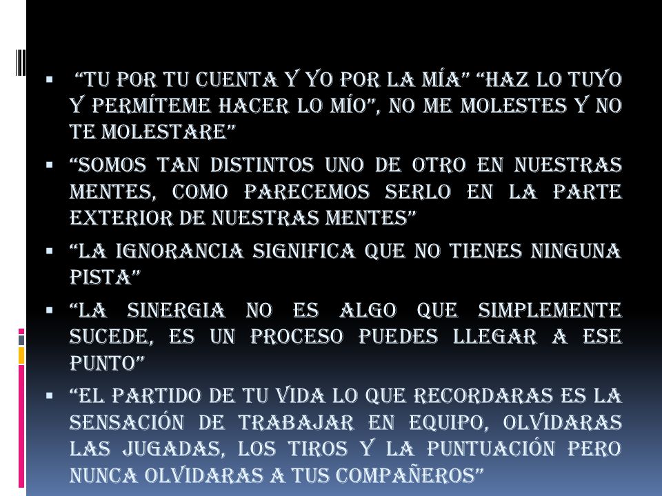 tu por tu cuenta y yo por la mía haz lo tuyo y permíteme hacer lo mío , no me molestes y no te molestare