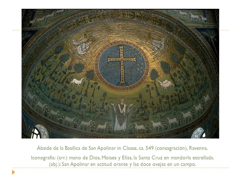 Ábside de la Basílica de San Apolinar in Classe, ca