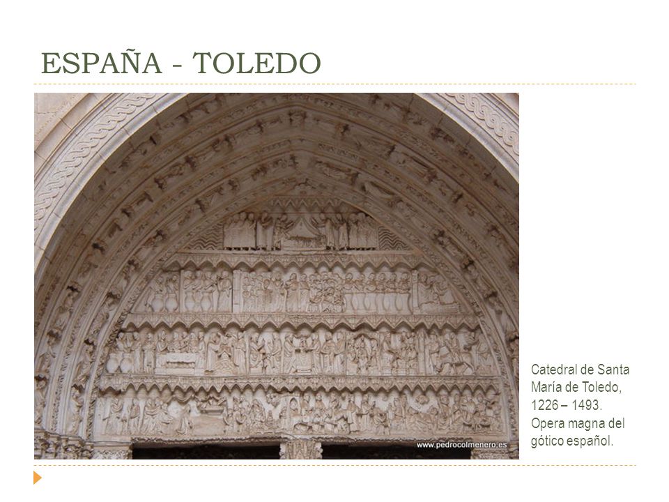 ESPAÑA - TOLEDO Catedral de Santa María de Toledo, 1226 – 1493.
