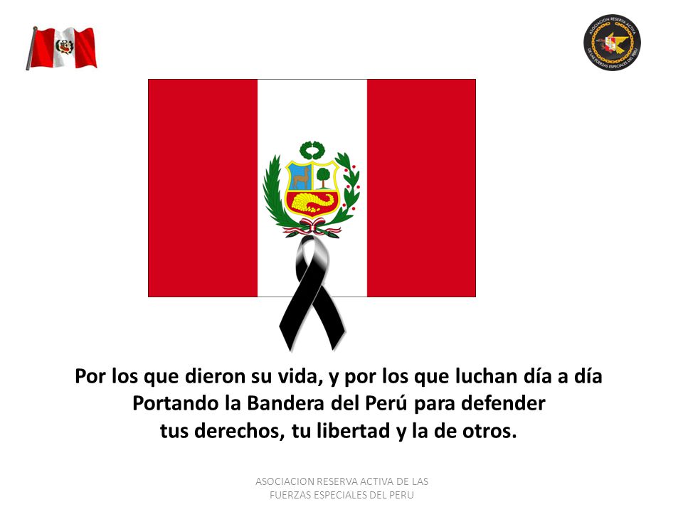 Por los que dieron su vida, y por los que luchan día a día