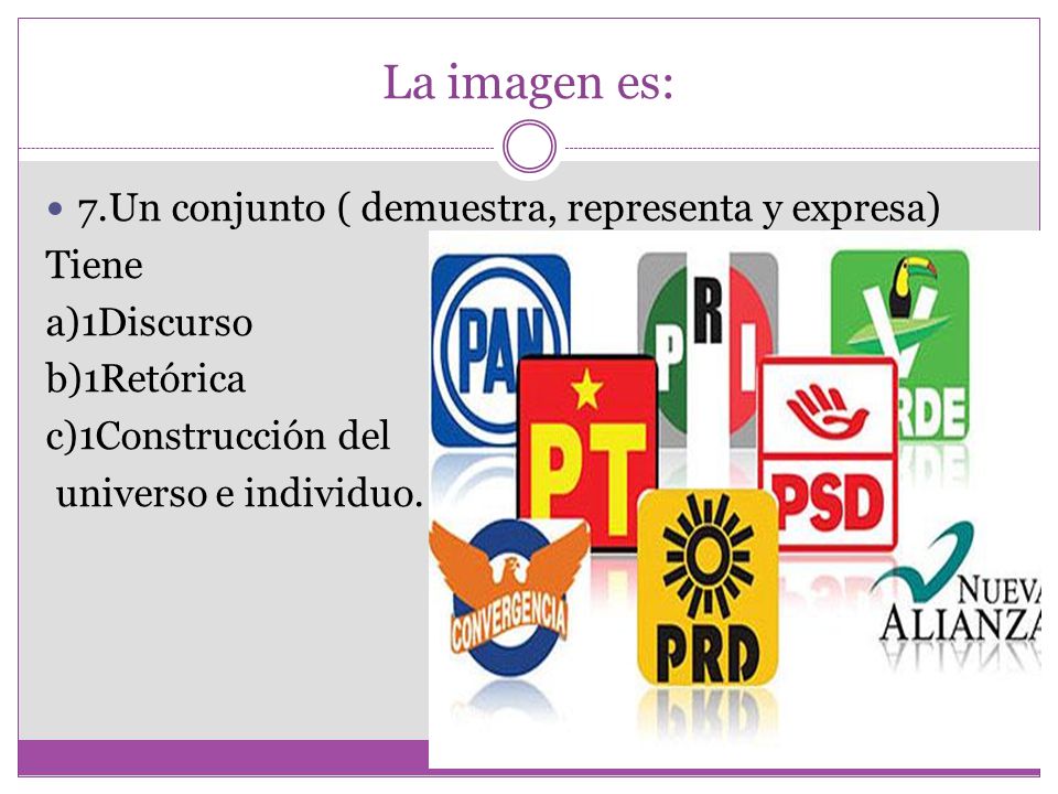 La imagen es: 7.Un conjunto ( demuestra, representa y expresa) Tiene