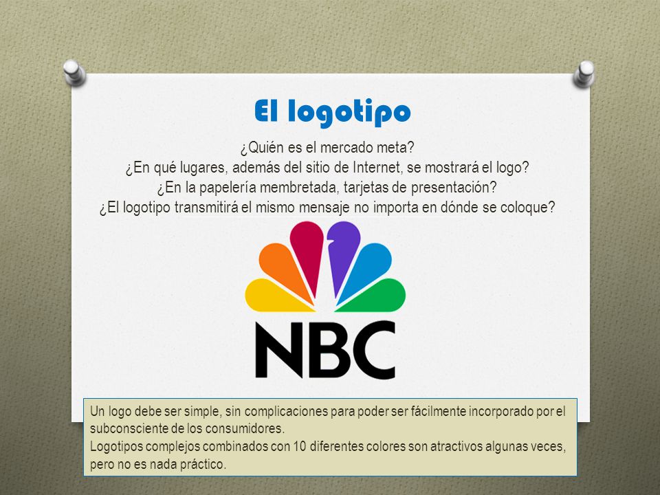 El logotipo ¿Quién es el mercado meta