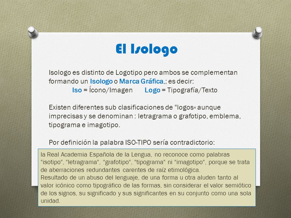 Iso = Ícono/Imagen Logo = Tipografía/Texto