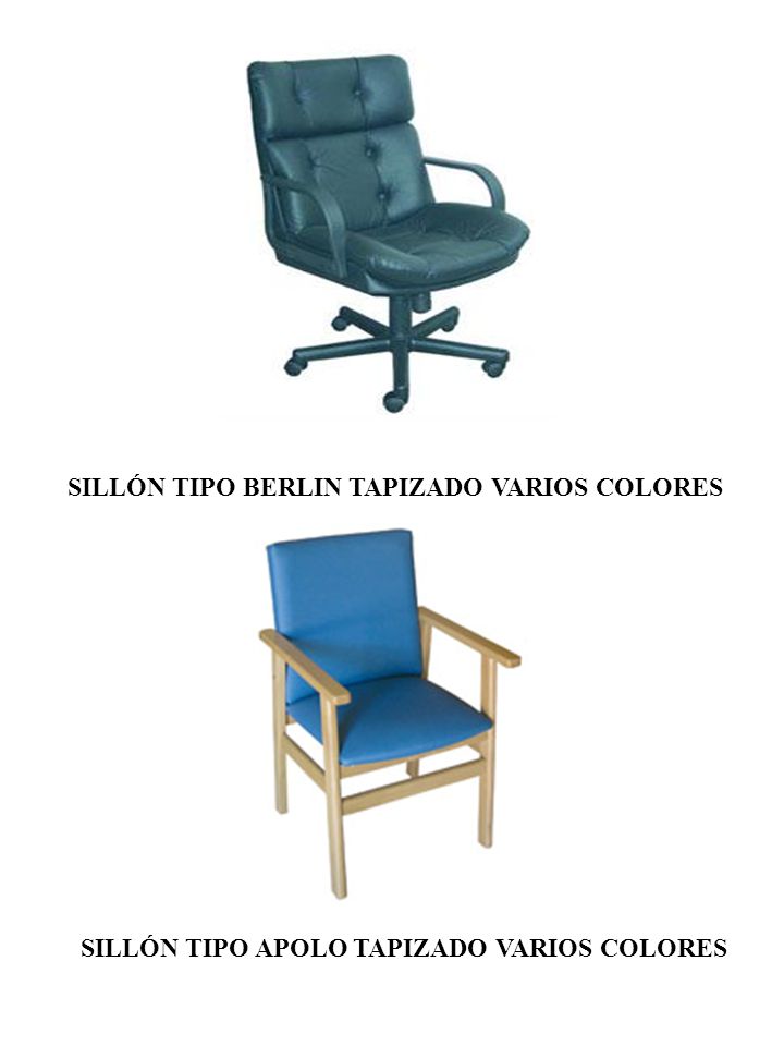 SILLÓN TIPO BERLIN TAPIZADO VARIOS COLORES