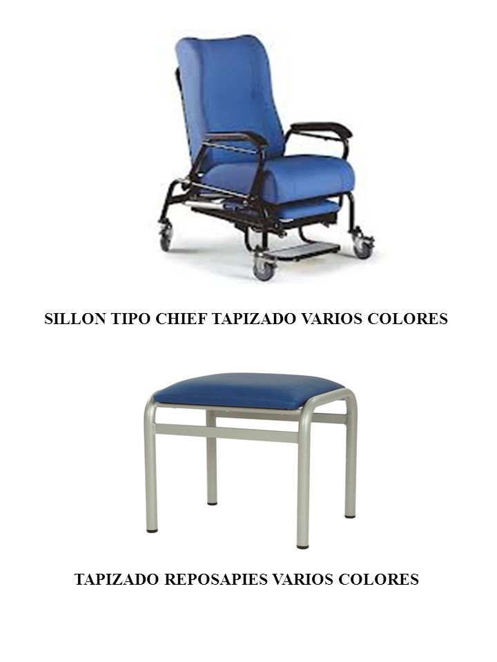 SILLON TIPO CHIEF TAPIZADO VARIOS COLORES