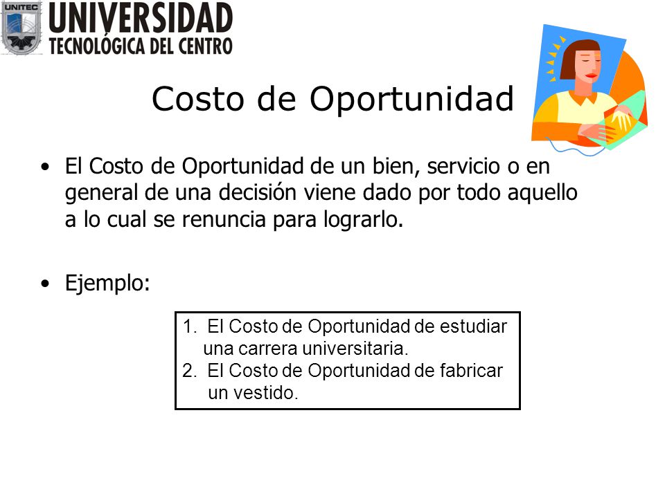 Costo de Oportunidad