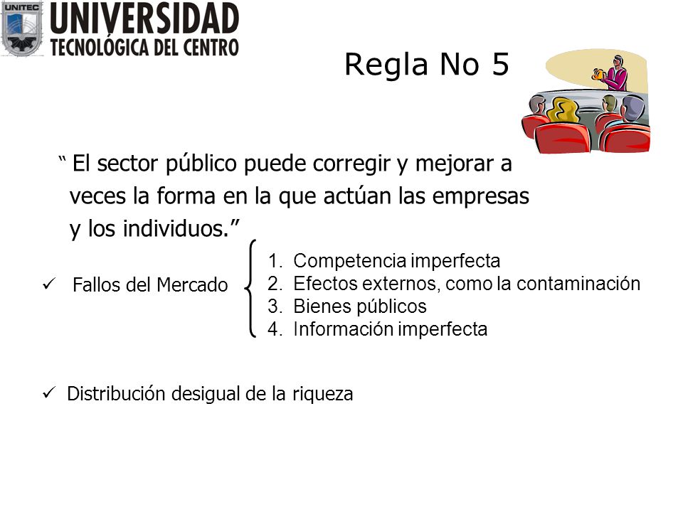 Regla No 5 veces la forma en la que actúan las empresas