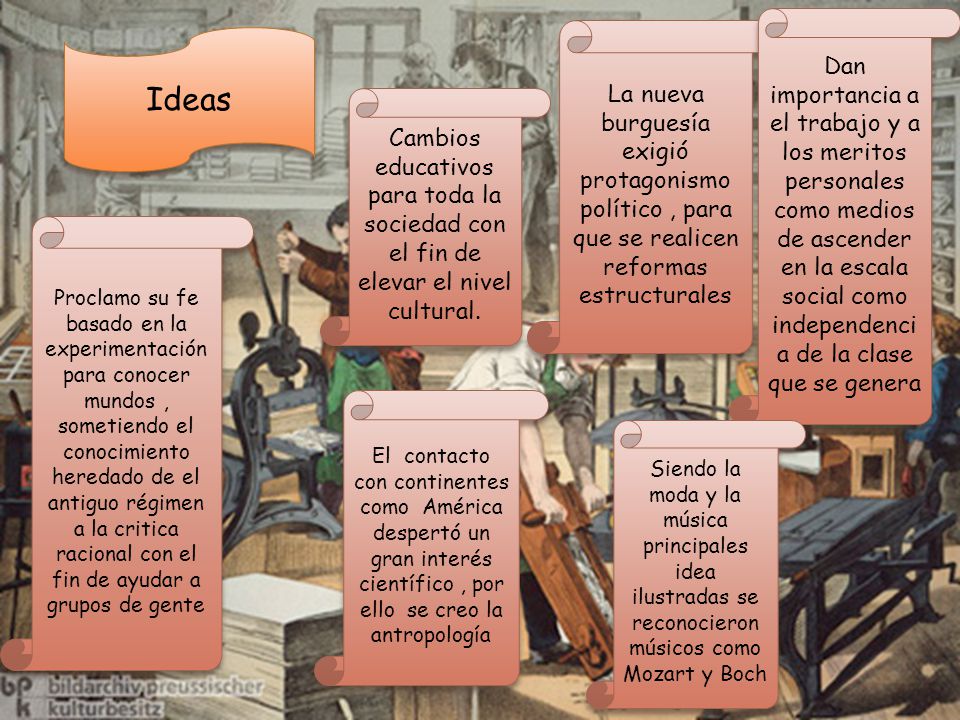 Dan importancia a el trabajo y a los meritos personales como medios de ascender en la escala social como independencia de la clase que se genera
