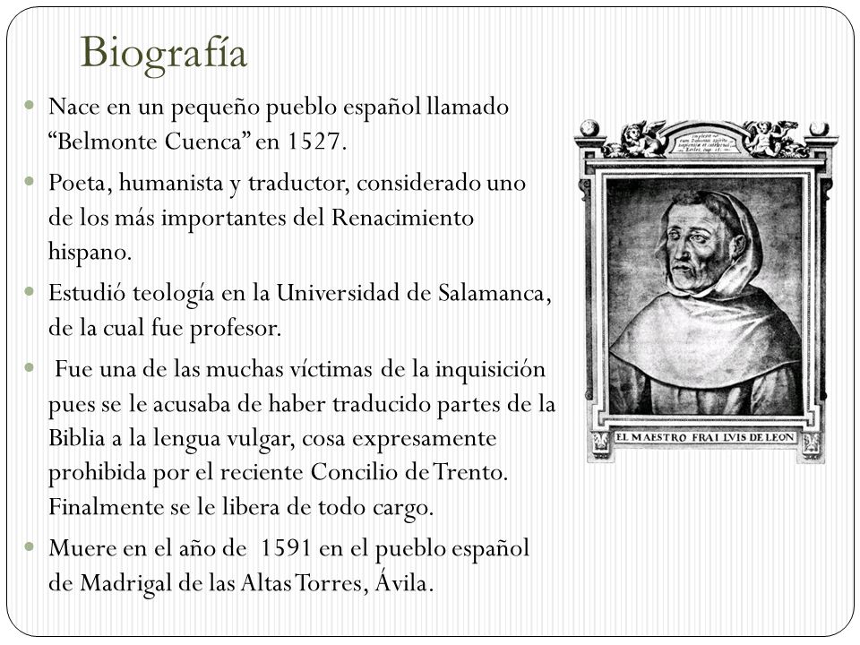 Biografía Nace en un pequeño pueblo español llamado Belmonte Cuenca en