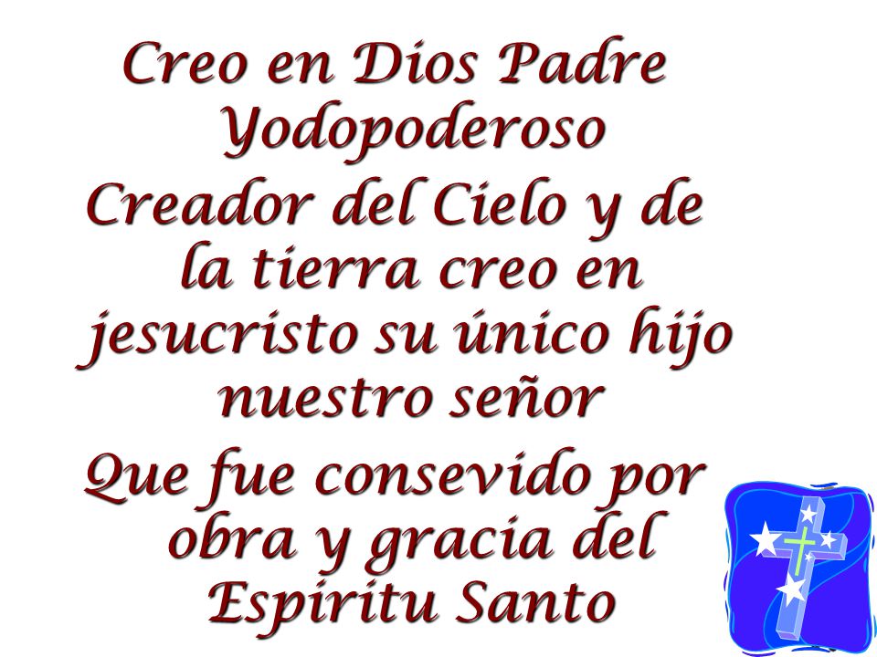 El Credo. - ppt video online descargar
